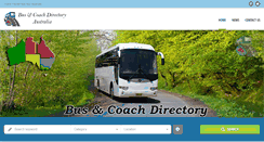 Desktop Screenshot of busandcoachdirectory.com.au