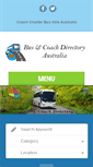Mobile Screenshot of busandcoachdirectory.com.au